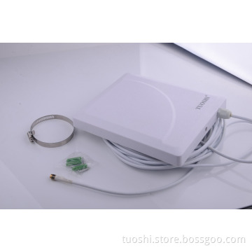 High gain High sensitive 12dbi panel directional antenna with RP-SMA copper connector